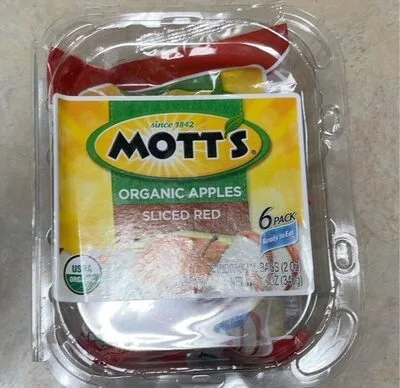 Organic Apples Sliced Red