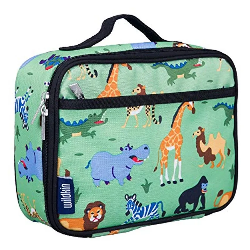 Wildkin Kids Saco De Lanche Isolado Para Meninos E Meninas, Tamanho Perfeito Para Embalar Lanches Quentes Ou Frios Para A Escola E Viagens,