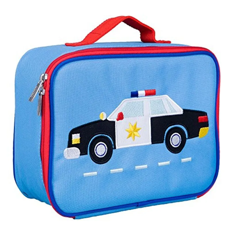 Wildkin Kids Isolado Lanche Bordado Saco De Lanche Para Meninos E Meninas, Tamanho Perfeito Para Embalar Lanches Quentes Ou Frios Para A Esc