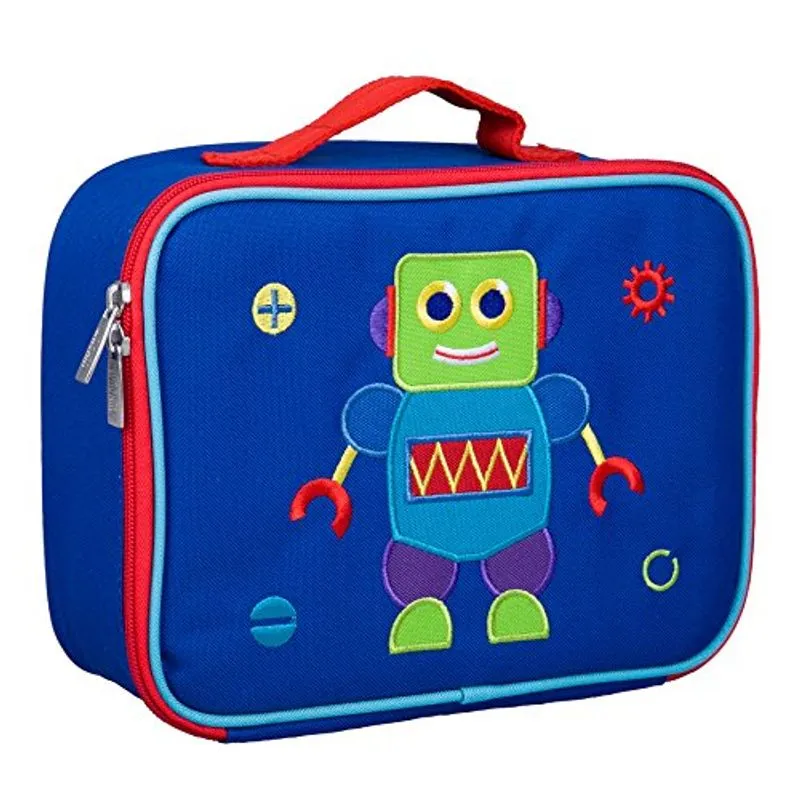 Wildkin Kids Isolado Lanche Bordado Lanche Para Meninos E Meninas, Tamanho Perfeito Para Embalar Lanches Quentes Ou Frios Para A Escola &amp; Vi