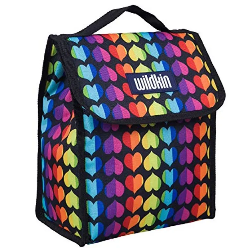 Wildkin Kids Saco De Almoço Isolado Para Meninos E Meninas, Sacos De Almoço É O Tamanho Ideal Para Embalar Lanches Quentes Ou Frios Para