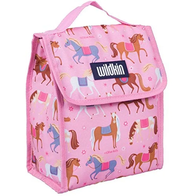 Wildkin Kids Saco De Almoço Isolado Para Meninos E Meninas, Sacos De Almoço É O Tamanho Ideal Para Embalar Lanches Quentes Ou Frios Para