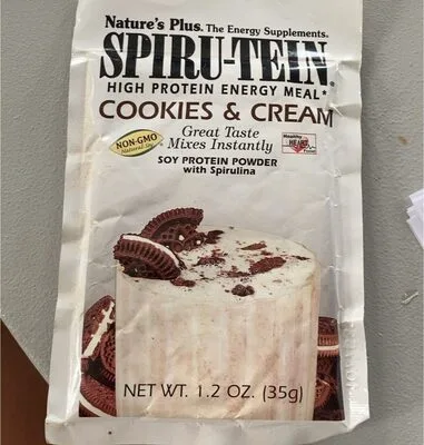 Spiru-tein Cookies and Cream meal