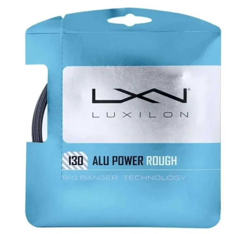 Corda Luxilon Alu Power Rough 16l 1.30mm Prata