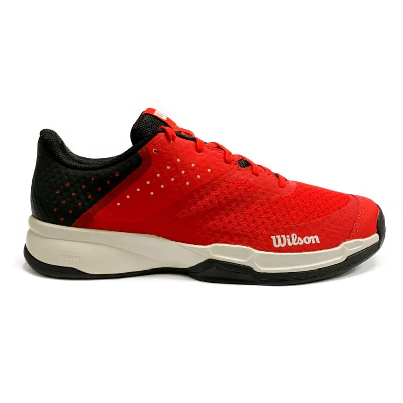 Tênis Wilson Kaos Stroke 2.0 Masculino Vermelho e Preto