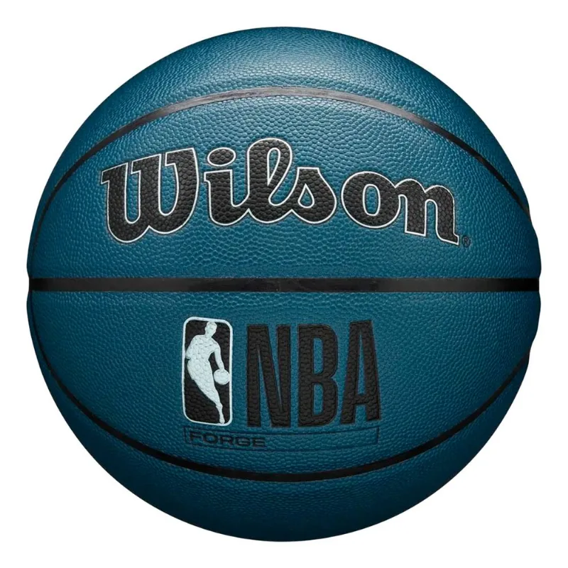 PELOTA WILSON NBA FORGE BSKT TEAL 7 284-0243/7 *