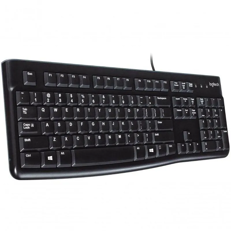 Teclado Logitech K120 Para Windows - Preto-920-002478