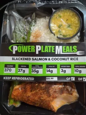 Blackened Salmon & Coconut Rice