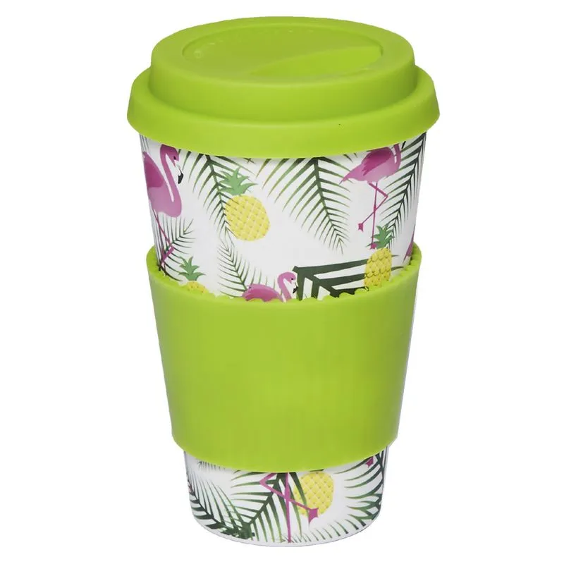 Copo Eco Océane - Bamboo Cup Flamingos 1 Un