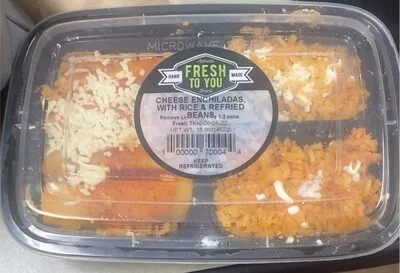 Cheese enchiladas