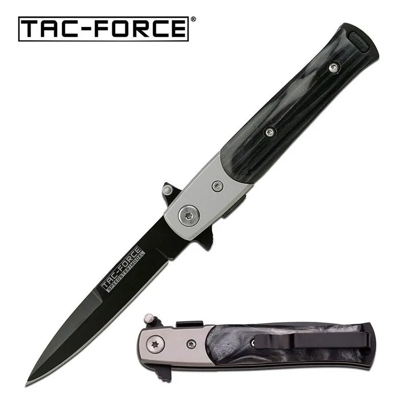 Canivete Stiletto Tac Force By Master Cutlery Tf438bp