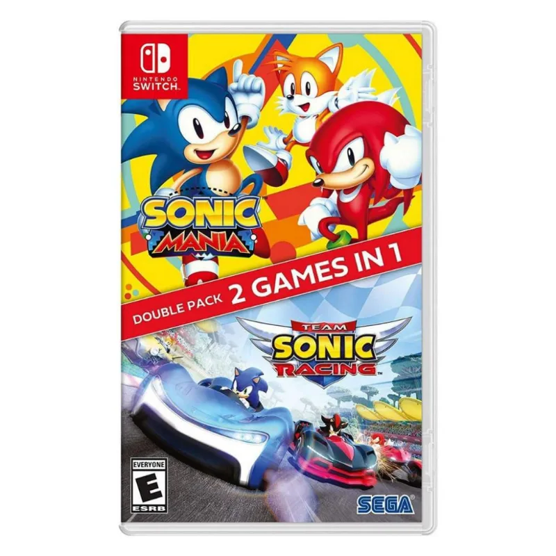 Sonic Mania + Team Sonic Racing Double Pack - Switch