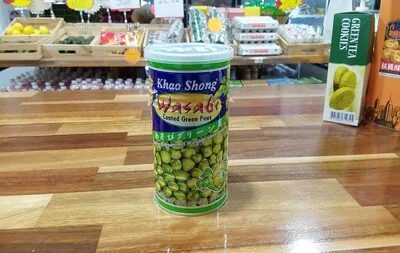 Khao shong wasabi green peas