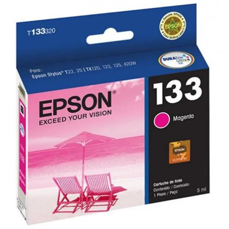 Cartucho Epson Magenta 5ml - T133320-br