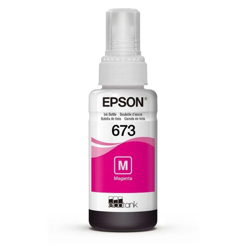 Garrafa de Tinta Epson T673 T673320-AL Magenta