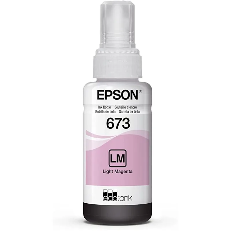 Garrafa de Tinta Epson T673 T673620-AL Magenta Claro
