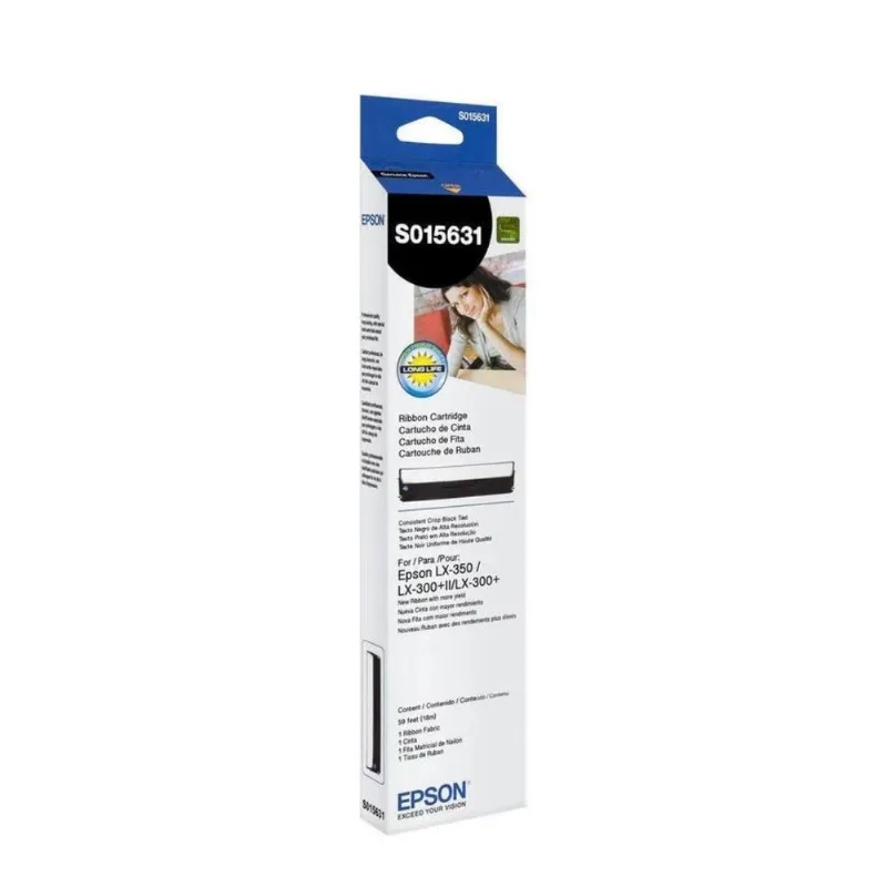 Fita Matricial Epson S015631 Para Lx350 Lx300