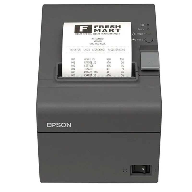 Impressora Térmica Não Fiscal Tm-t20-061 Serial Cinza Escuro - Epson