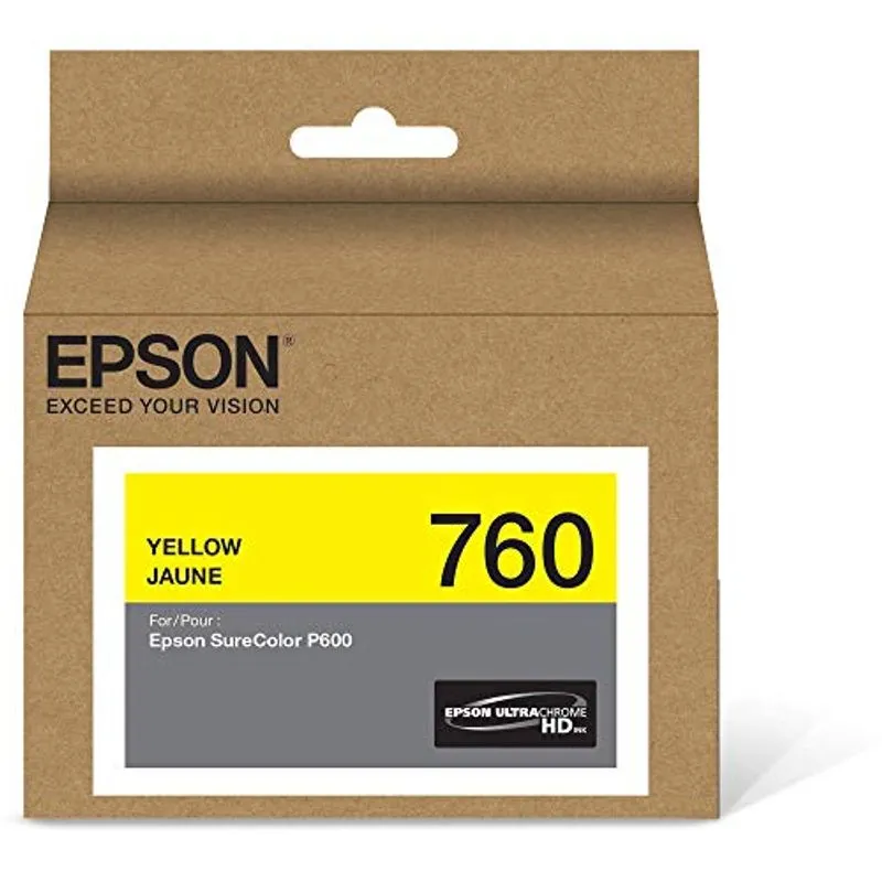 Epson T760420 Ultrachrome Hd Amarelo Padrão Capacidade Cartri