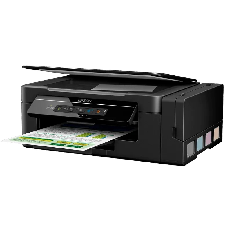 Impressora Epson Multifuncional 3 em 1: imprime, copia e digitaliza - EcoTank L396
