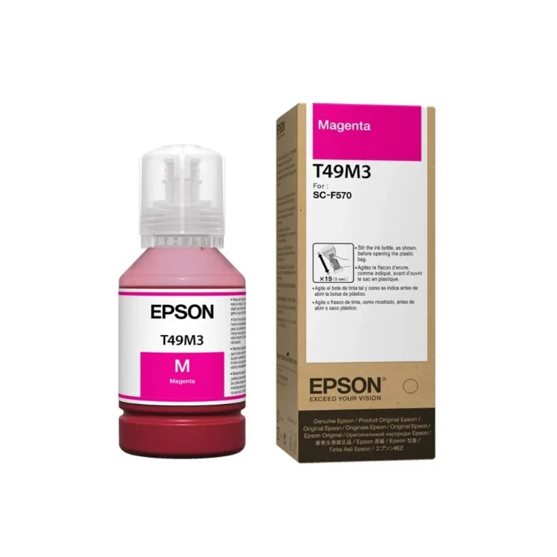 Tinta Sublimática Epson Original T49m3 Mag F570 F170