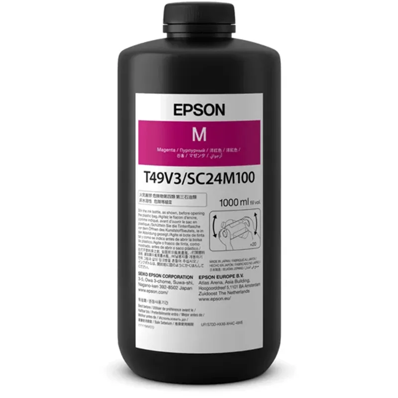 Tinta Epson T49v3 Ultrachrome Uv Magenta 1000 Ml