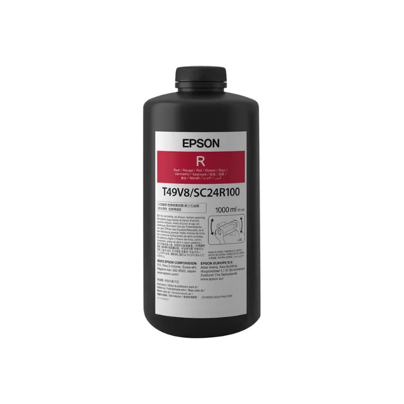 Tinta Epson T49v8 Ultrachrome Uv Red 1000 Ml