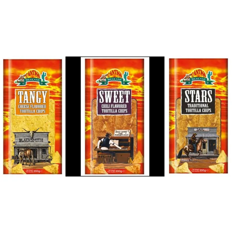 Kit Snack de Tortilhas Chips 600g - Cantina Mexicana
