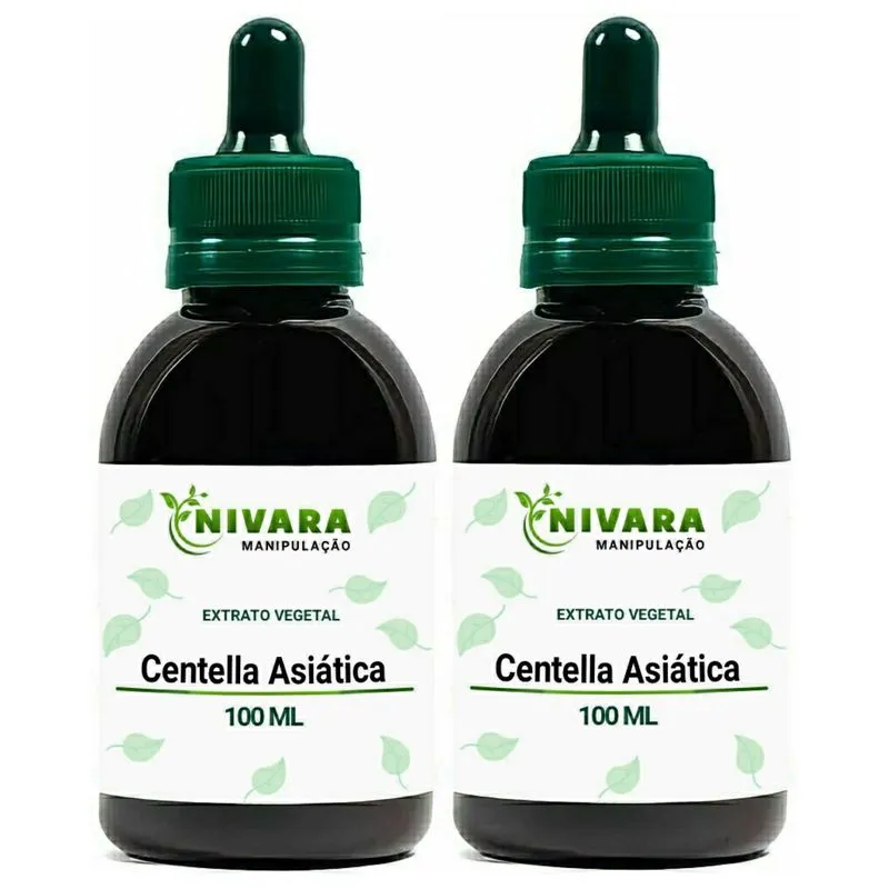 2 Centella Asiática - Extrato 100ml