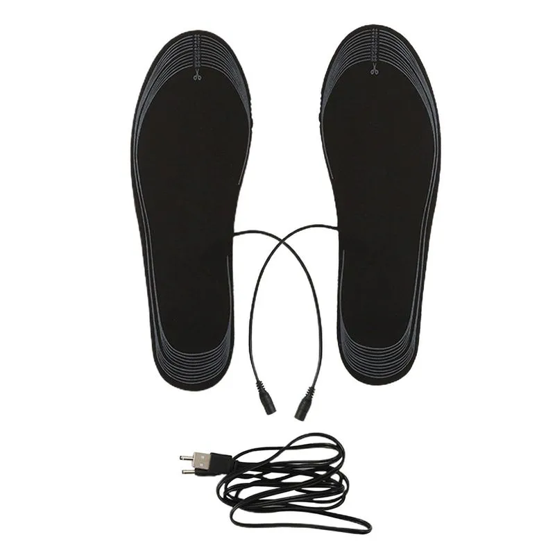 Palmilhas De Calçado Aquecidas Elétricas Usb Botas De Calor Meias Quentes