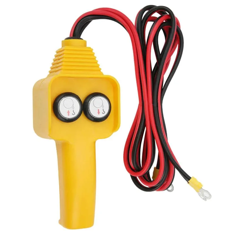 Alça De Controle De Guincho Elétrico 12v 24v Controlador De Guincho Com Fio