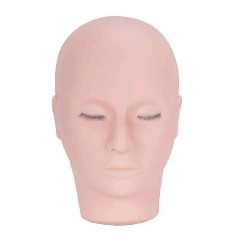 Cabeça De Manequim De Cílios Cabeça De Boneca De Cosmetologia Reutilizável