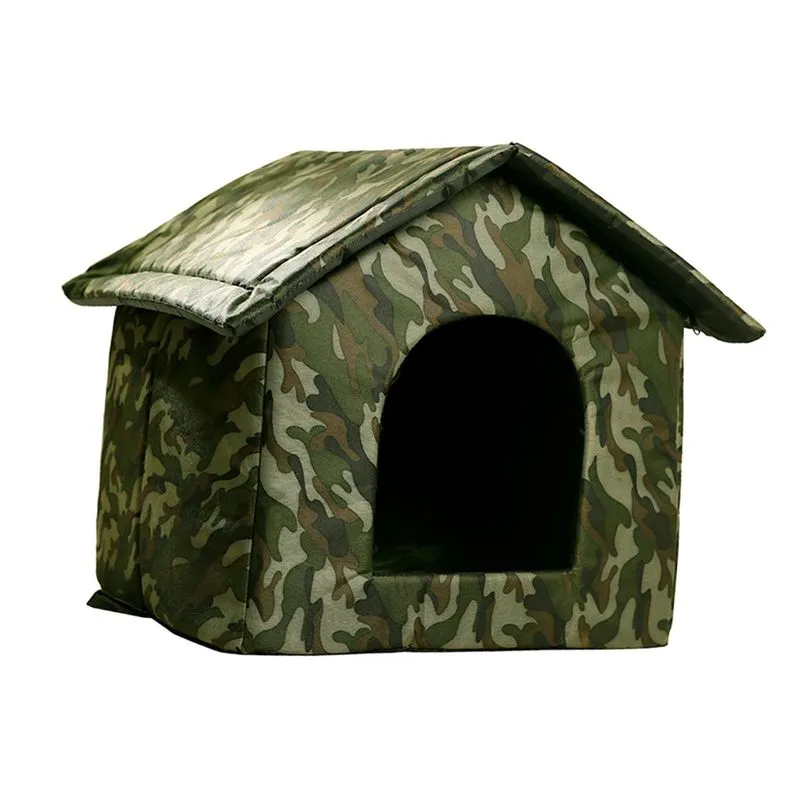 Tenda Para Animais De Estimação À Prova De Chuva À Prova D 'água Confortável Gato De Rua