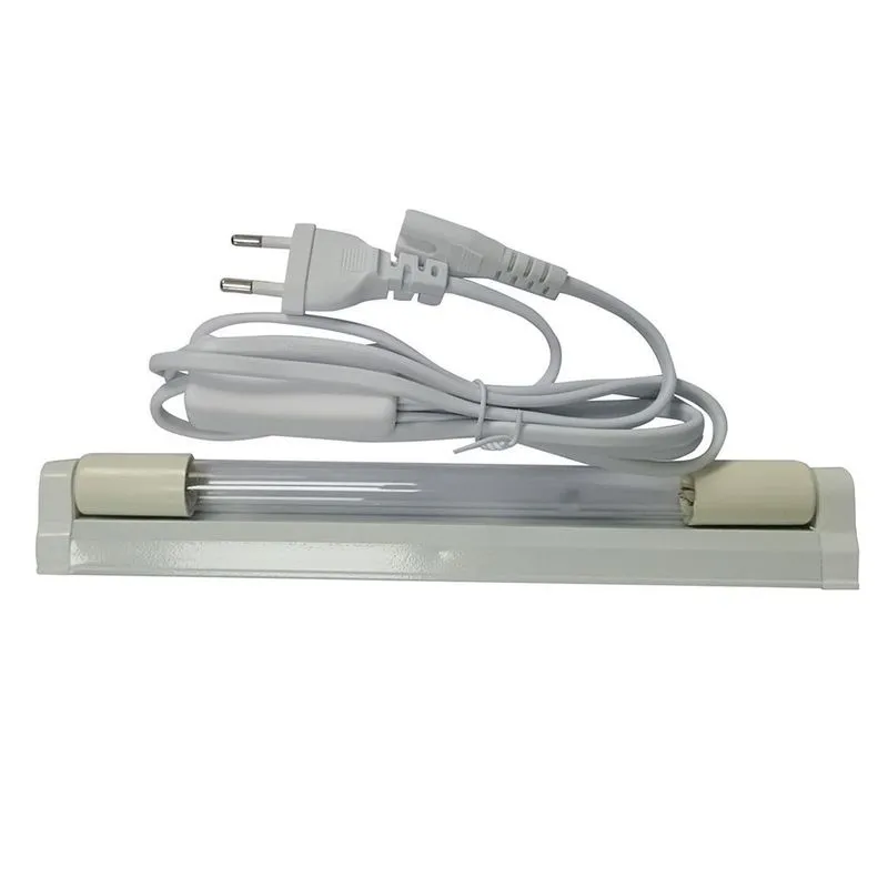 Luzes De Esterilização Uv 220v 8w Lâmpada Ultravioleta Para Casa