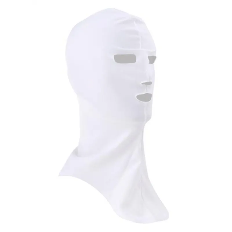 2xtouca De Natação Protetor Solar Proteção Uv Cabeça De Máscara Facial Completa