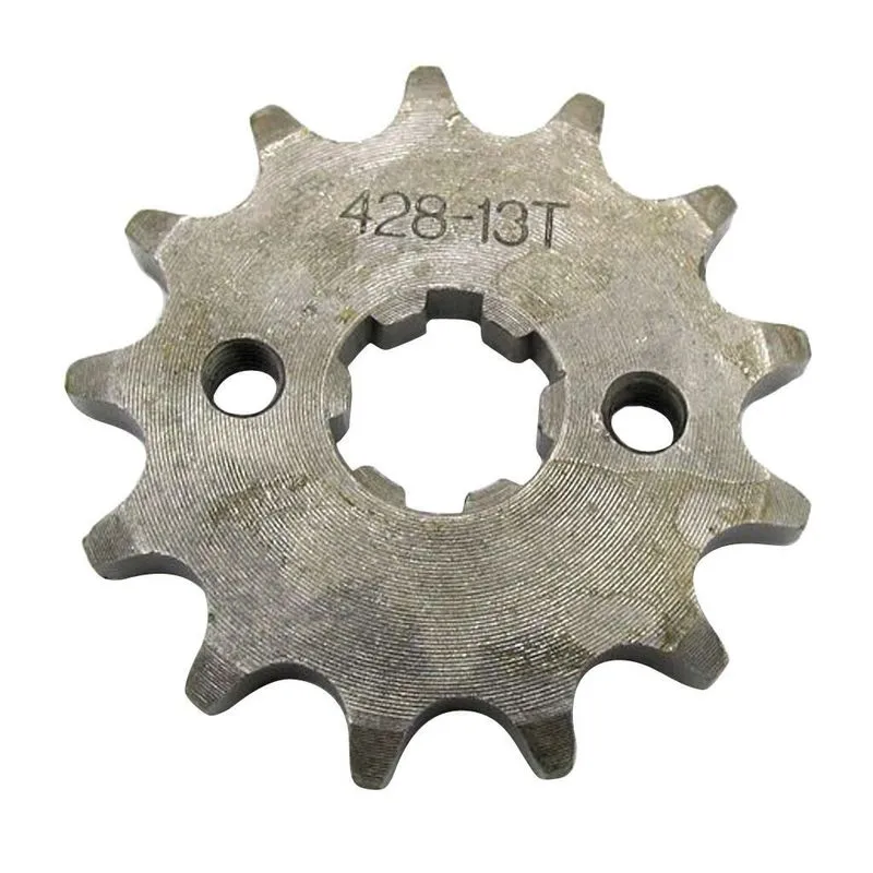 Dentes 13t 17mm 428 Corrente Roda Dentada Dianteira Cog Pit Quad Sujeira