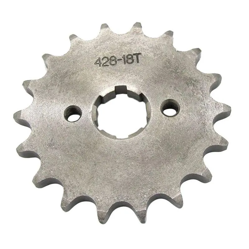 Dentes 18t 20mm 428 Corrente Roda Dentada Dianteira Cog Pit Quad Sujeira