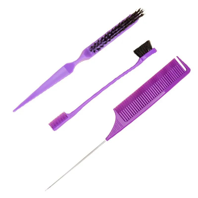3 Pçs Conjunto De Escova Lisa Escova De Borda Para Limpeza Borda Lisa