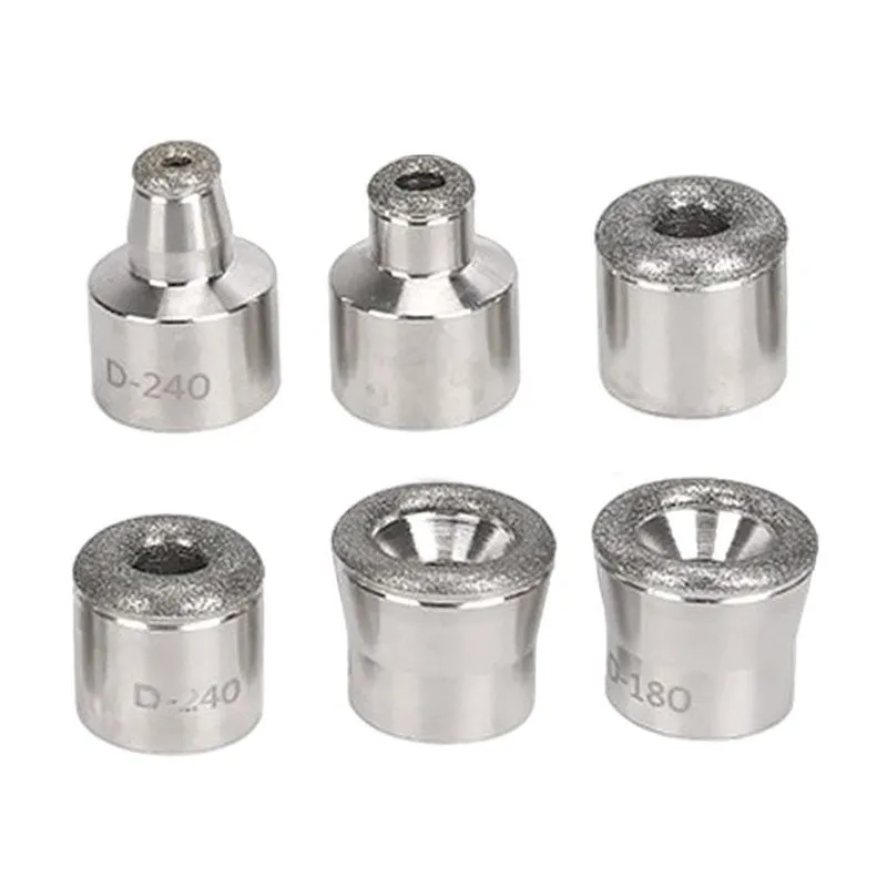 6 Pçs/conjunto De Esfoliante De Microdermoabrasão De Cabeças De Dermoabrasão Para