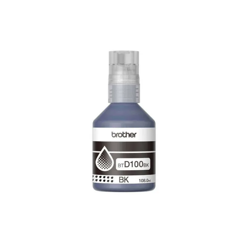 Refil de tinta Brother, Preto - BTD100BK