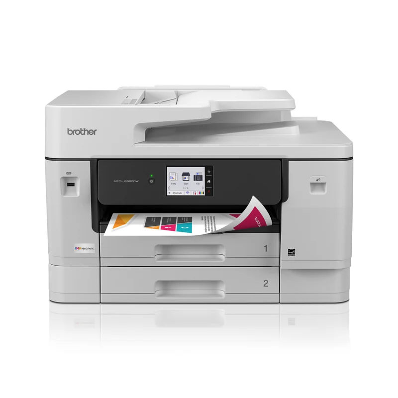 Brother - MFC-J6960DW Imprimante tout-en-un à jet d’encre couleur sans fil INKvestment avec impression au format 11 po x 17 po et écran tactile couleur de 3,5 po Default