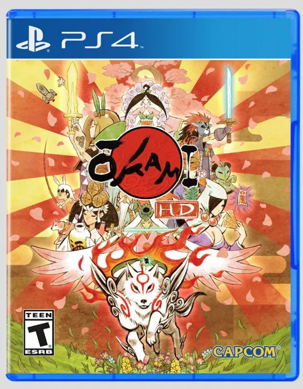 Jogo Mídia Física Okami Hd Para Ps4