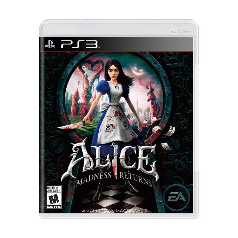 Jogo Midia Fisica Alice Madness Returns Para Playstation 3