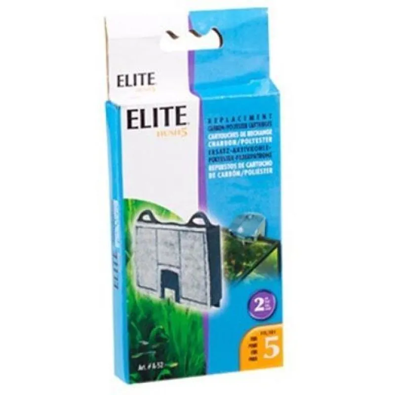 Refil Do Filtro Externo Hagen Elite Hush 5 - 2 Unidades