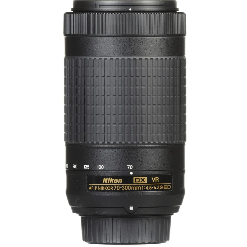 Lente Nikon 70-300mm F4.5-6.3G AF-P DX NIKKOR ED VR Estabilização de Imagem