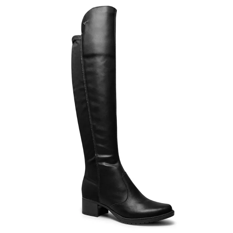 Bota de Cano Alto Feminina Mississipi Preto MI604 37