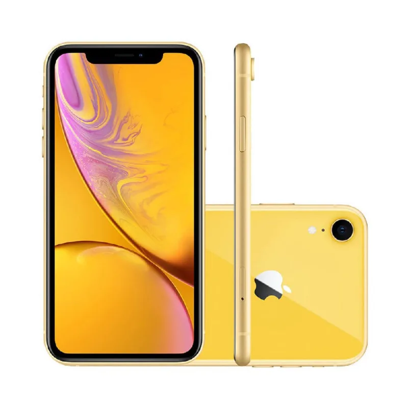 Iphone xr 128GB 4G Tela 6,1 Câmera 12MP Selfie 7MP 2 Chips iOS 13