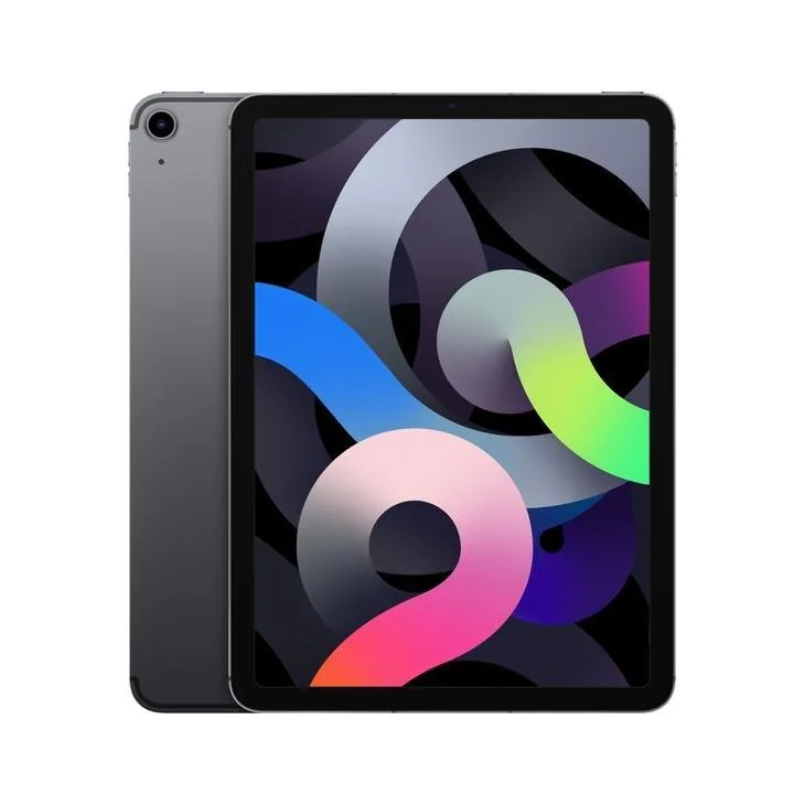 iPad Air 4 Apple, Tela Liquid Retina 10.9”, 64GB, Cinza Espacial, Wi-Fi + Cellular - MYGW2BZ/A