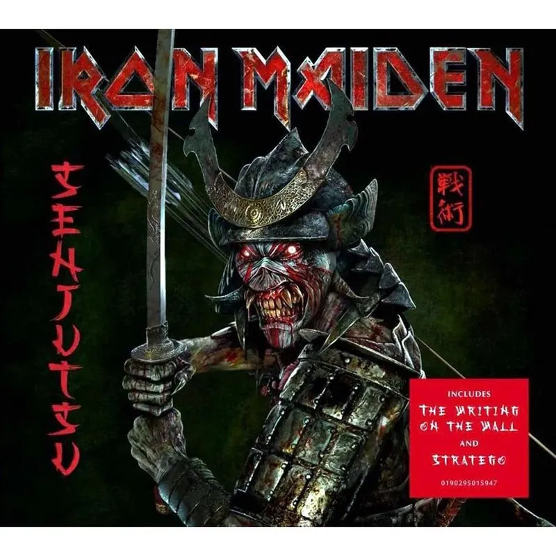 Cd Duplo Iron Maiden Senjutsu - Lacrado - Digipack