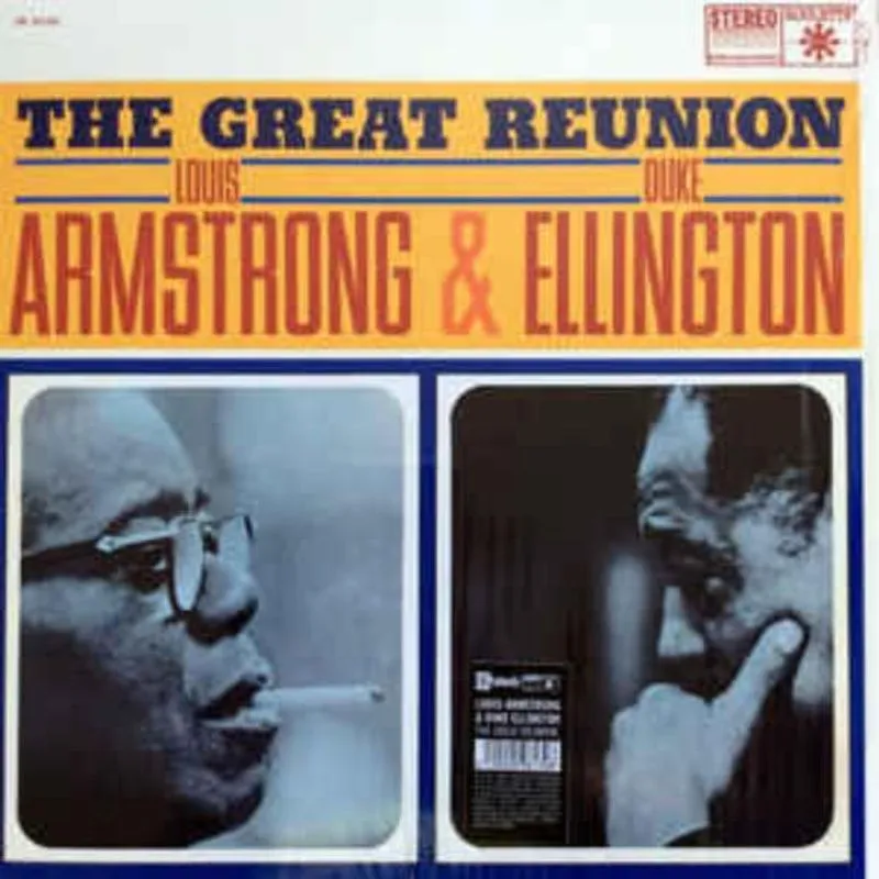 Vinil Louis Armstrong e Duke Ellington - The Great Reunion - Importado